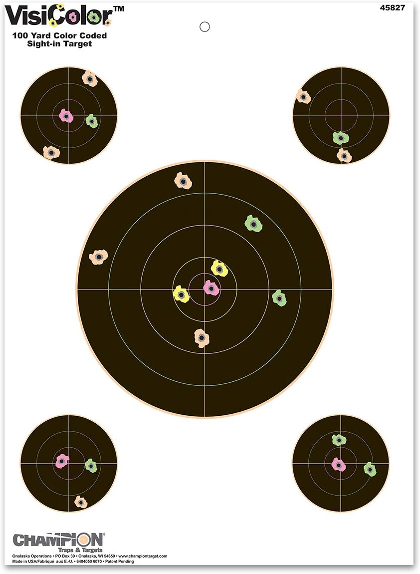 Champion Target Champion Visicolor, 8" Sightin