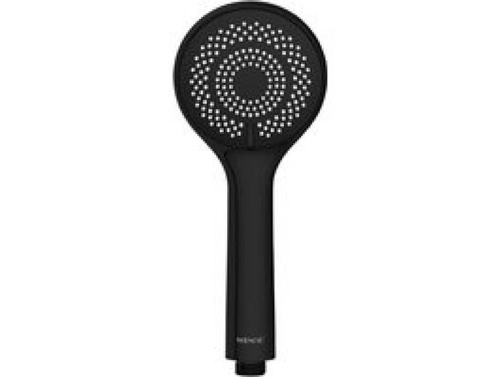 WENKO Pommeau de douche (noir mat, Ø 9,5 cm)