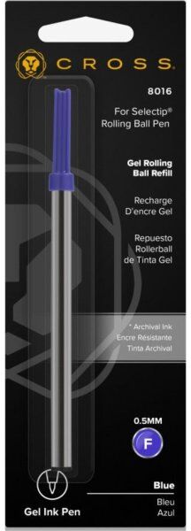Cross Refill   Rollerball   F   Blå