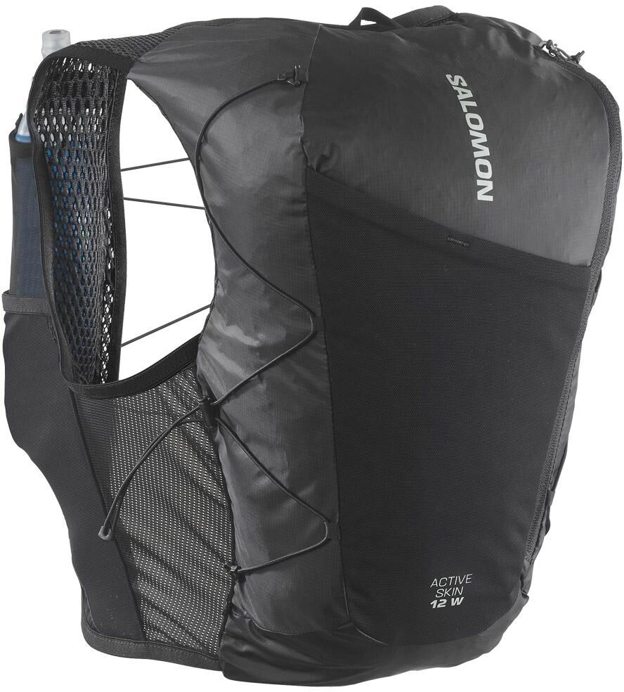 Salomon  - Active Skin 12 Women Set Black Metal - M - Gilet Trail