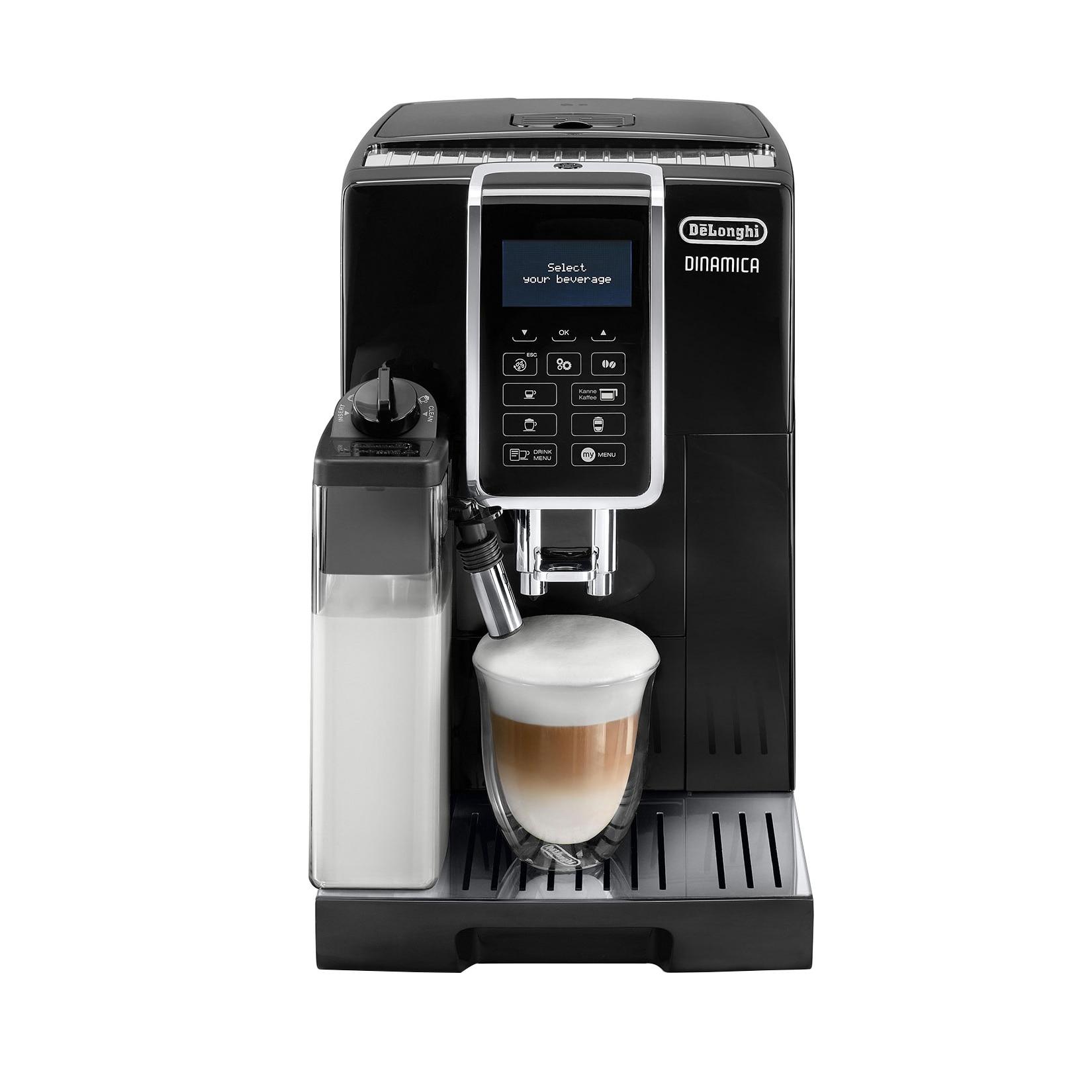 Delonghi ECAM 356.57.B DINAMICA Kaffeevollautomat schwarz mit Kaffeekannenfunktion