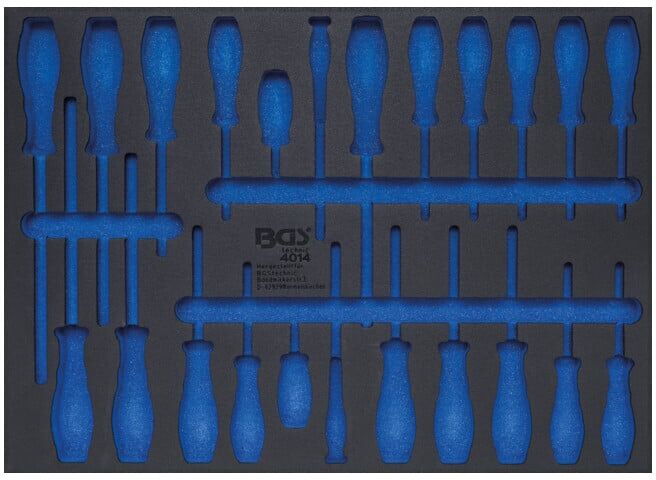 BGS Insert de servante d'atelier 3/3 vide pour art. 4014 ; BGS technic (4014-5)