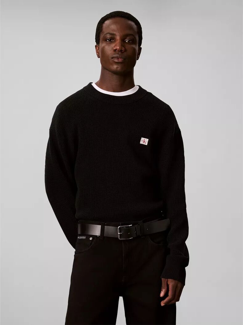 Calvin Klein Jeans - Pullover, für Herren, Black, Größe L