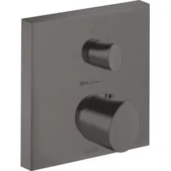 Hansgrohe AXOR Starck Organic Thermostat Unterputz mit Absperrventil, Brushed Black Chrome