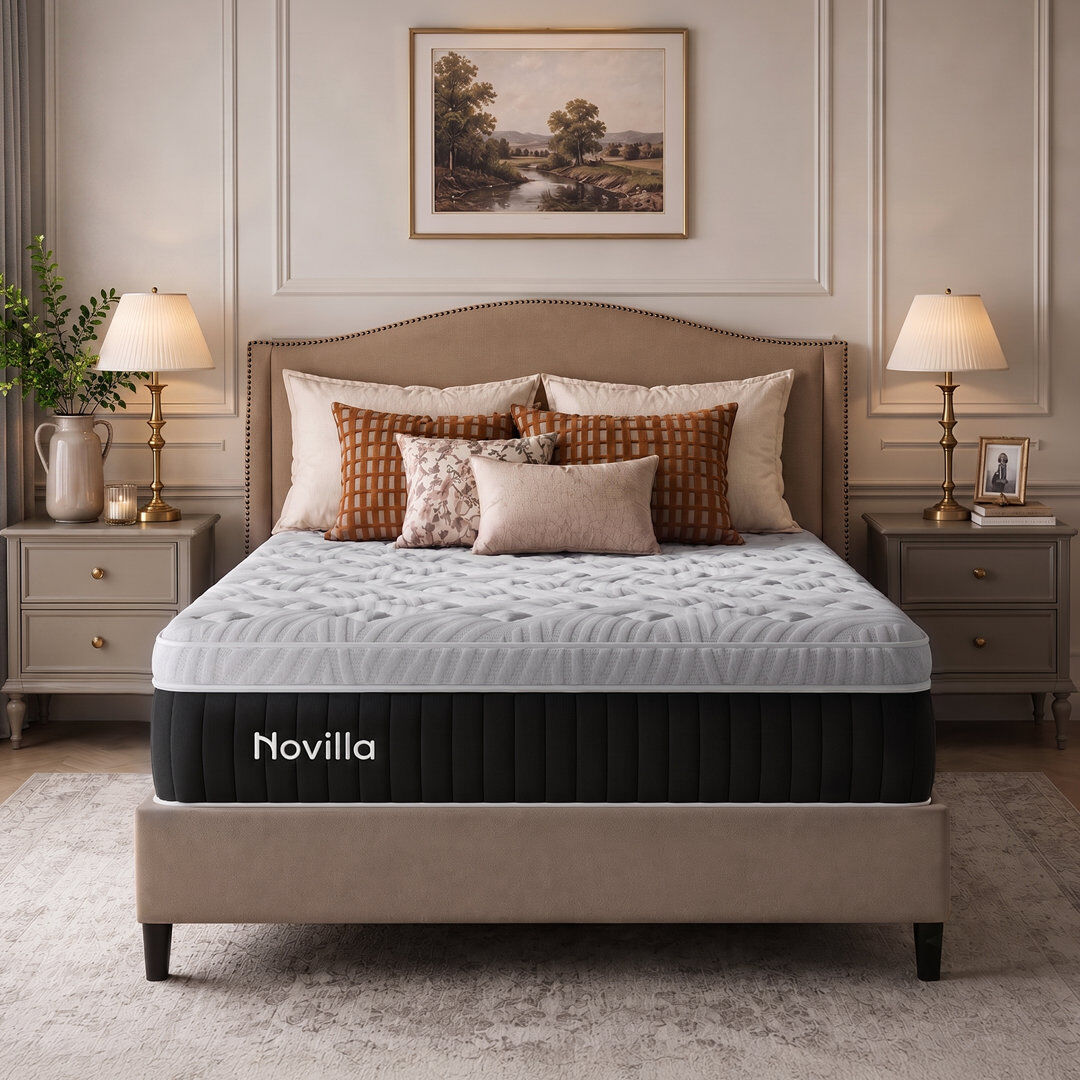 Novilla 30cm Cooling 7-Zones Support Pocket Sprung Mattress Single (3')