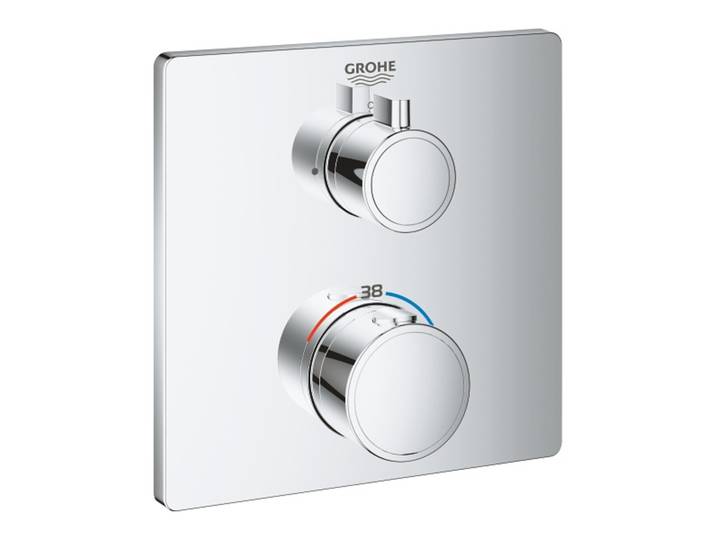 Mitigeur thermostatique de douche, chromé (24078000)