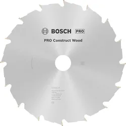 Bosch PRO Kreissägeblatt Construct Wood für Handkreissägen - 2608640636