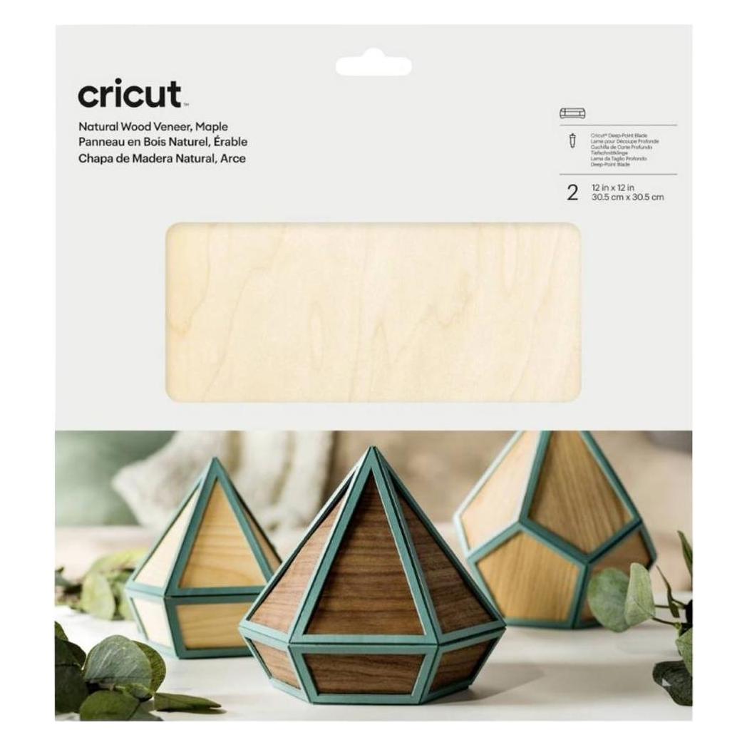 Cricut Holzartikel Holzplatten 30.5 x 30.5 cm Maple 2 Stück (2007068)