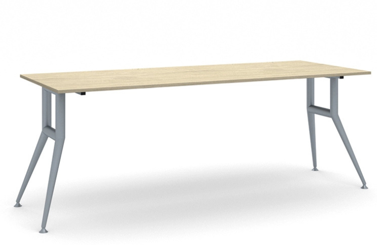 B2B Partner Konferenztisch WIDE, 220x80 cm, Eiche natur