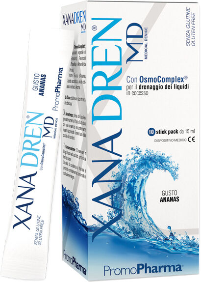 PROMOPHARMA SpA Xanadren MD - 10 Stick Pack Gusto Arancia da 15ml