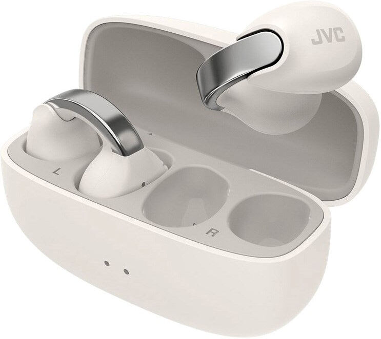 JVC Nearphones HA-NP1T True Wireless Open-Ear Cuff Høretelefoner - Hvid