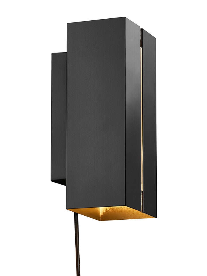 Nordlux LED-Wandleuchte "Curtiz" in Schwarz - (H)18 cm - onesize