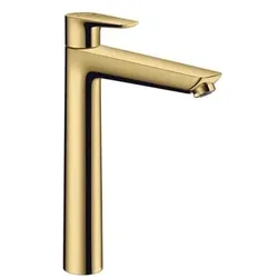 Hansgrohe Talis E hohe Waschtischarmatur Goldoptik 71716990
