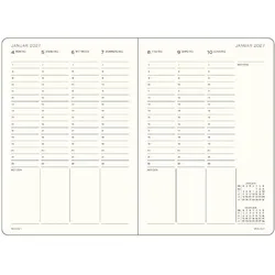 Leuchtturm1917, Agenda, Wochenplaner (A5, 1 Woche / 2 Seiten)
