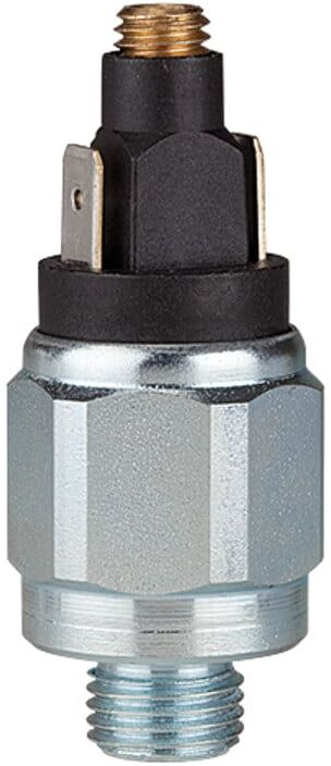 Riegler Druckschalter, Standard, Stahl verz., G 1/4, 1-10 bar, Schließer (DS 4015)