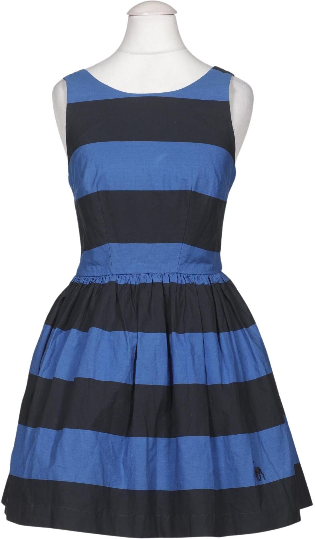 Abercrombie & Fitch Damen Kleid, Marineblau, Gr. XXS (US 0), Baumwolle - Second Hand
