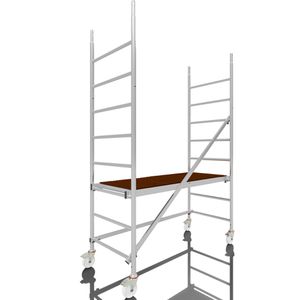Altec Gerüst Rollfix 2.0 300, Arbeitshöhe 3m, Rollgerüst mit Ø 125mm Rollen