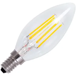 Bailey | LED-Kerzenlampe | Kleine Glühbirne E14 | 3.5W Dimmbar