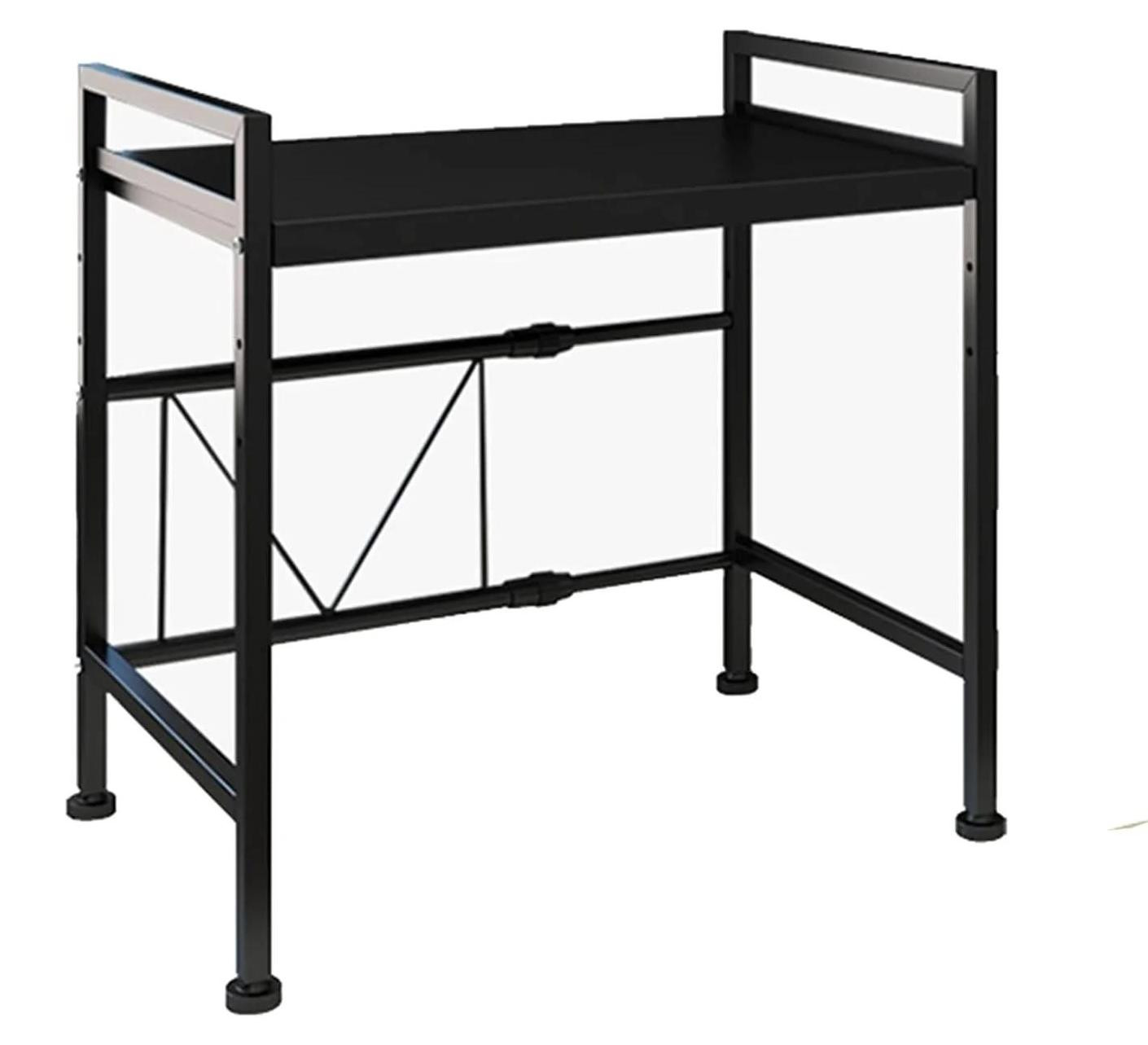 StarTech Magnetronplank met 2 niveaus, verstelbaar van 40 tot 64 cm, zwart