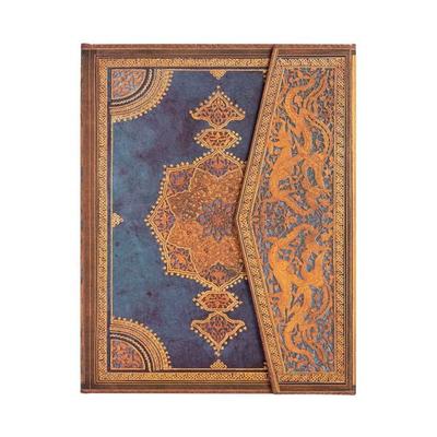 Hardcover Notizbuch Safawidisch Indigo, Ultra, Liniert, Gebundene Ausgabe von Paperblanks, Paperblanks, 978-1-4397-8198-2