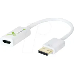 IADAP-DP-HDMIFP4 - DisplayPort Adapter, DP Stecker auf HDMI Buchse