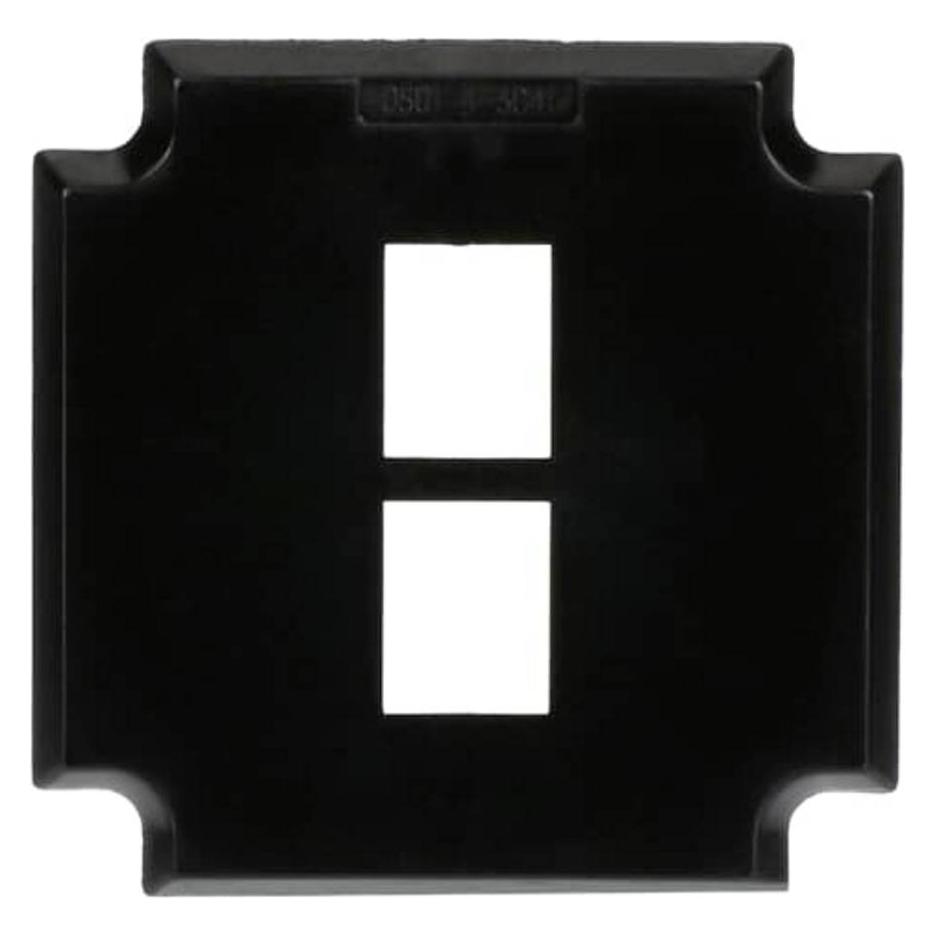 Busch-Jaeger Sockel für 2 Modular-Jack-Buchsen 0210 2CKA001764A0257 (2CKA001764A0257)