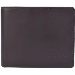 Strellson Herren Geldbörse - Brick Lane Myles Billfold mh8, 9,5x12x2cm (HxBxT) Dunkelbraun