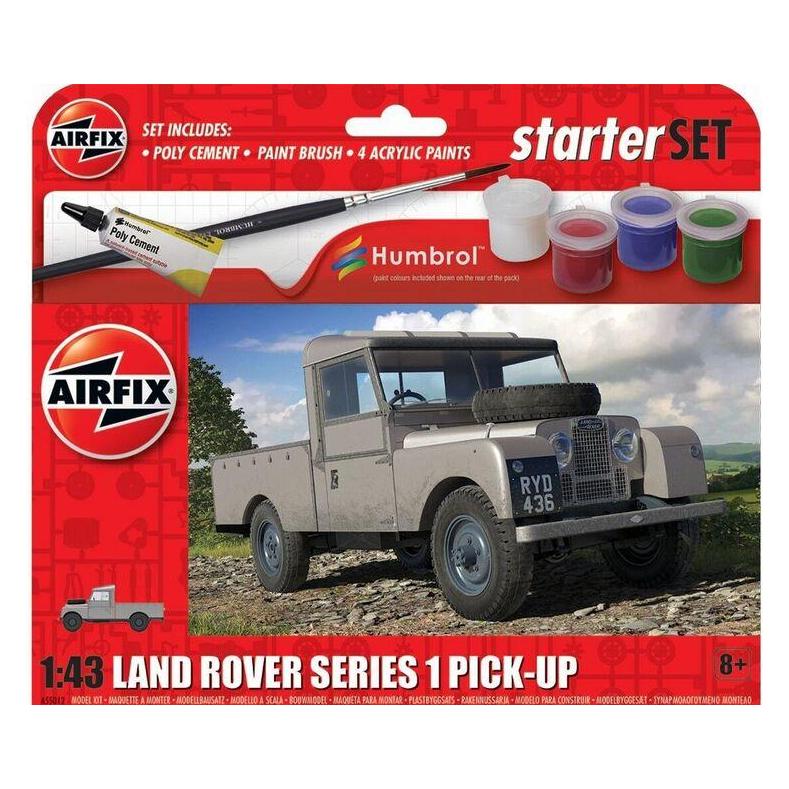 Airfix Starter Set - Land Rover Series 1 (A55012)