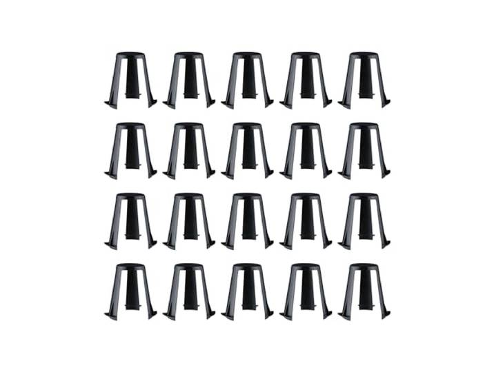 Paulmann 92402 Accessoires Entretoise pour spots encastrés kit de 20 62-90 mm Noir plastique