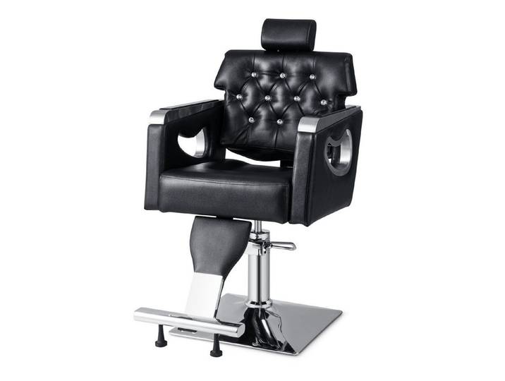 COSTWAY Stuhl, hydraulischer Friseurstuhl Friseurstuhl höhenverstellbar Barberstuhl