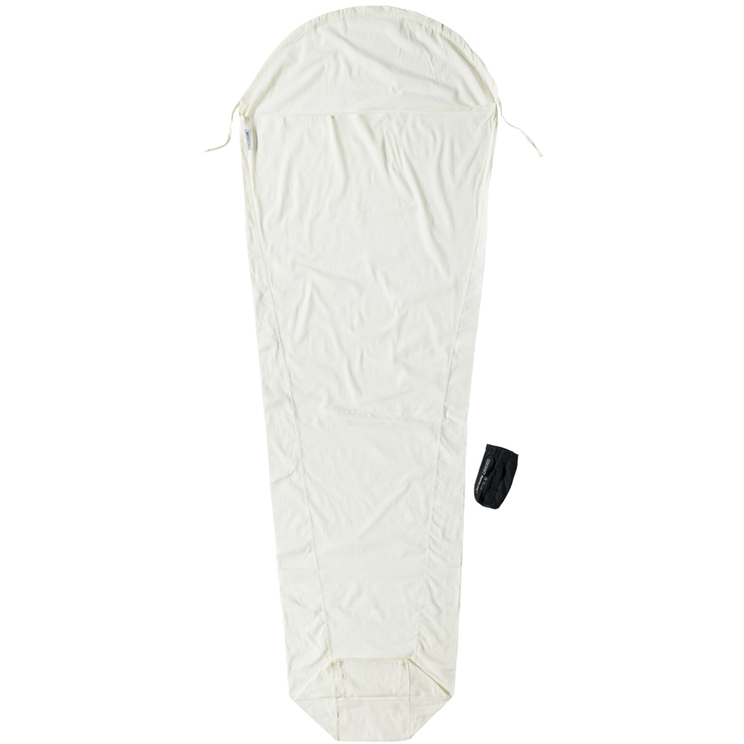 Cocoon MummyLiner Egyptian Cotton Hüttenschlafsäcke & Inlets blau Größe MAX. 230CM Camping Hautfreundlich