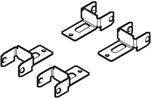 Geberit Pluvia Befestigungsclip 240008001 Notüberläufe zu Modellreihe 7