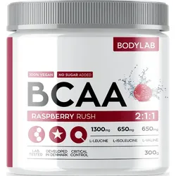 BodyLab BCAA Instant Raspberry Rush (300g)