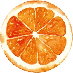 Mank Deckchen Orange, Tissue 9-lagig, 90mm, 250 Stück - Einweg Untersetzer