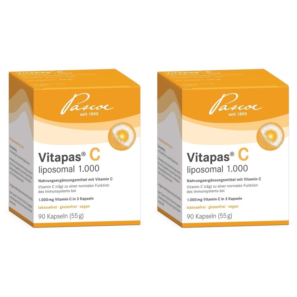 Vitapas C liposomal 1.000 Kapseln 2x 2x90 St