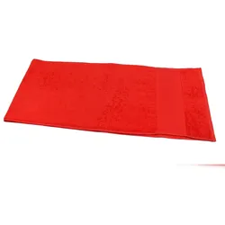Sensepura Fitness Handtuch Baumwolle 30x150 cm | Sporthandtuch rot