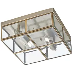 Decken Lampe Leuchte Antik Messing Flur Büro Küche Schlaf Zimmer Beleuchtung