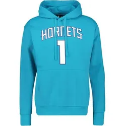 NIKE Herren Hoodie NBA CHARLOTTE HORNETS LAMELO BALL, Größe S in Türkis 405