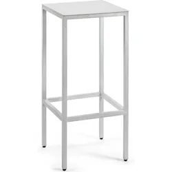 Alu Barhocker 75 cm, grau