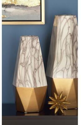 CosmoLiving by Cosmopolitan Wonderful Ceramic Vase Assorted 3
