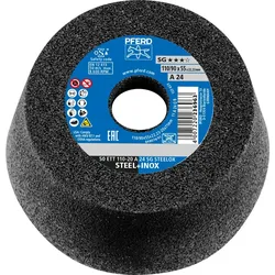 PFERD TOOLS Schleiftopf ETT Leistungslinie SG STEELOX für Stahl/Edelstahl - 63418224