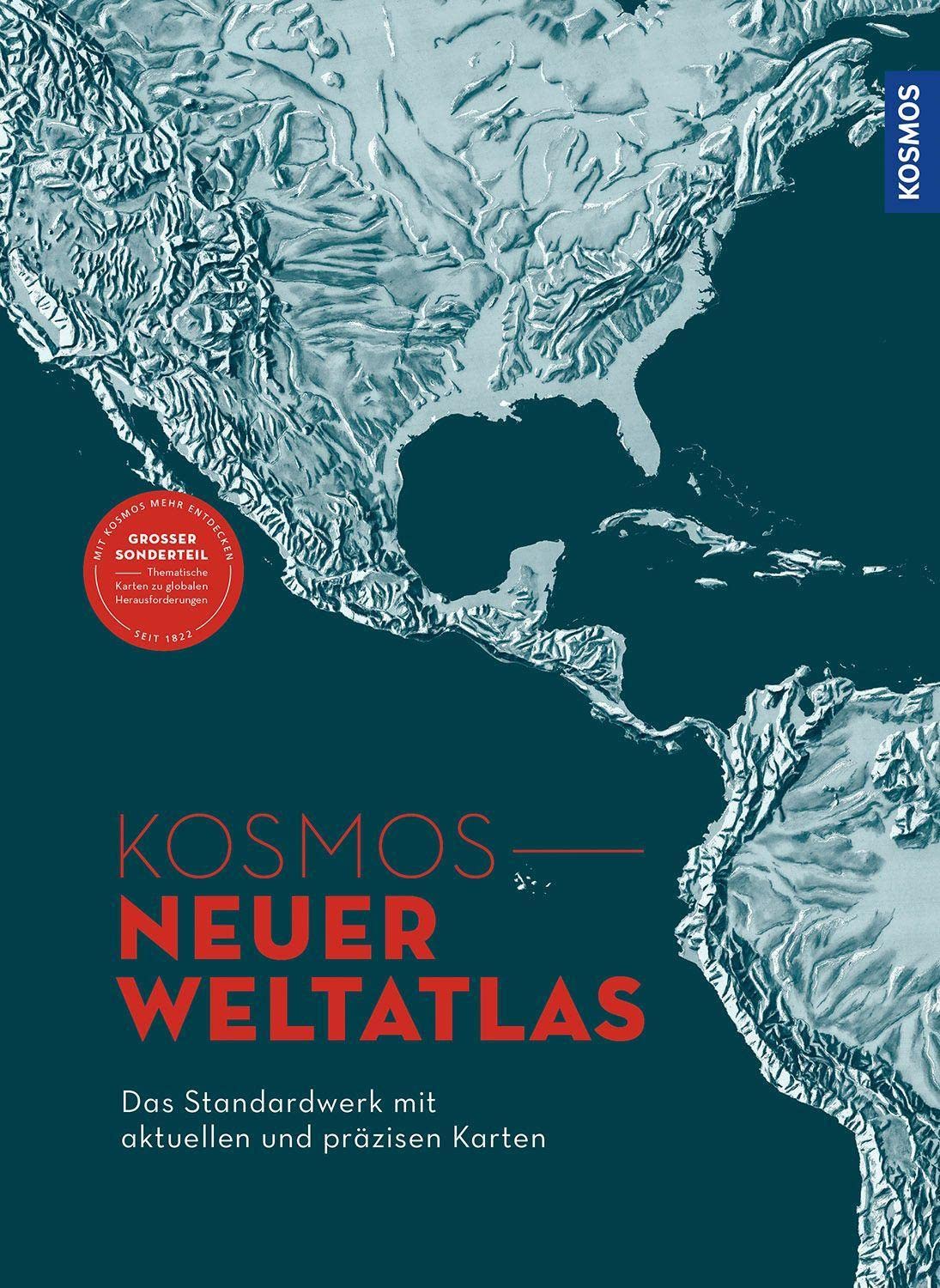 - KOSMOS Kartografie - KOSMOS Neuer Weltatlas: Das Standardwerk mit aktuellen und präzisen Karten. Großer Sonderteil: Thematische Karten zu globalen Herausforderungen. - Preis vom 11.10.2026 03:10:56 h