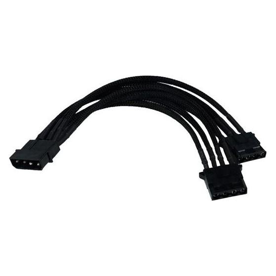 Phobya Y-Kabel 4Pin (20 cm, 4 pin Molex) (81117)