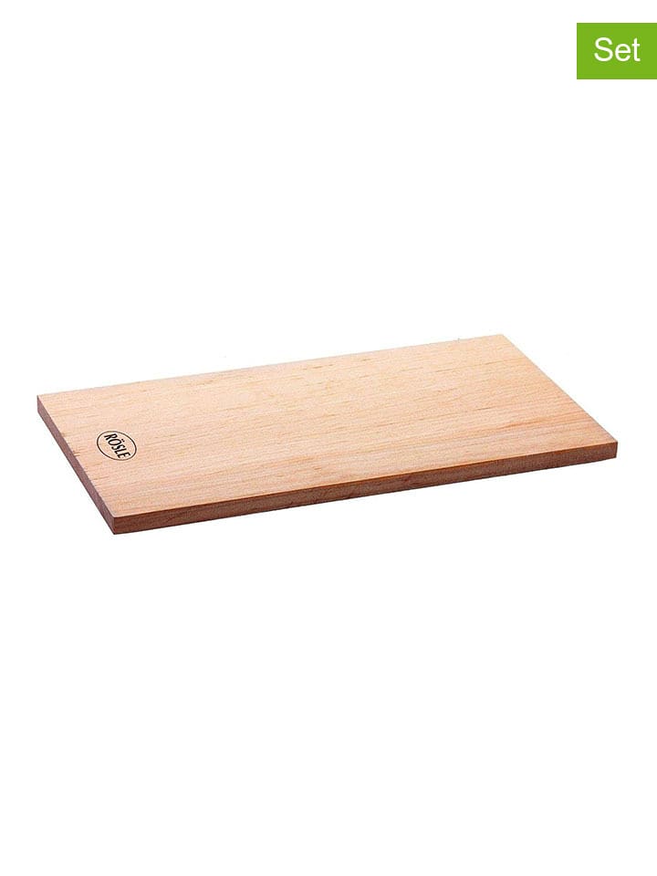 Rösle 2er-Set: Servierbretter in Hellbraun - (B)40 x (H)19,5 cm - onesize