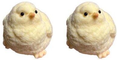 The Handy Homestead Squishy Chick Toy Soft Fidget Stress Relief Squeeze Gift 2pcs