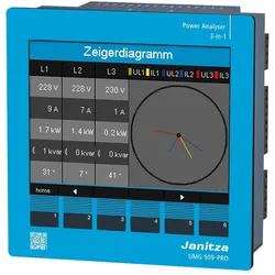 Janitza, Energiemessgerät, UMG 509-PRO Spannungsqualitäts-Analysator Spannungsqualitäts-Analysator