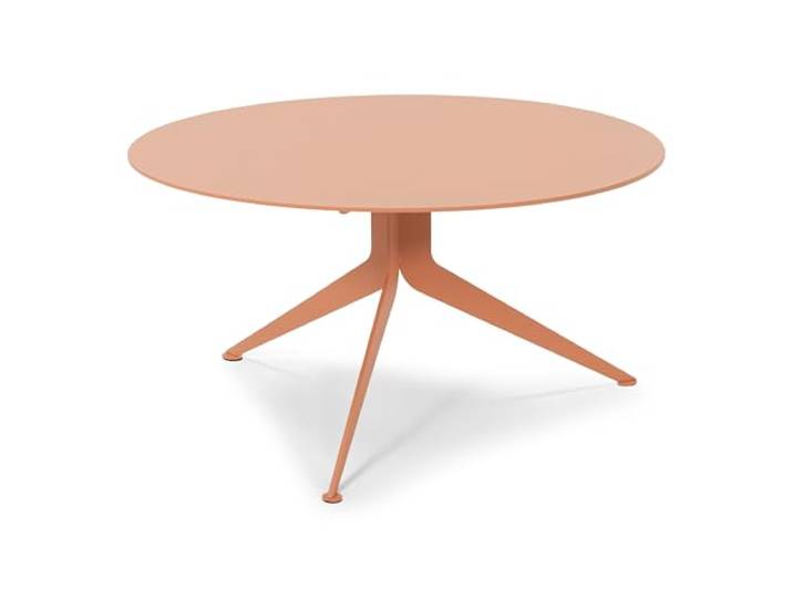 Spinder Design Daley 80 Designer Couchtisch aus Stahl (Terra)