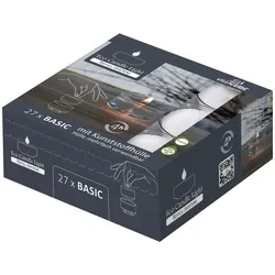 Teelichter ECO, 27 Stück