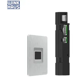 ekey dLine Türblatt-Set Winkhaus blueMatic