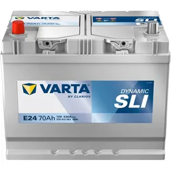VARTA E24 Blue Dynamic 70Ah 630A Autobatterie 570 413 063